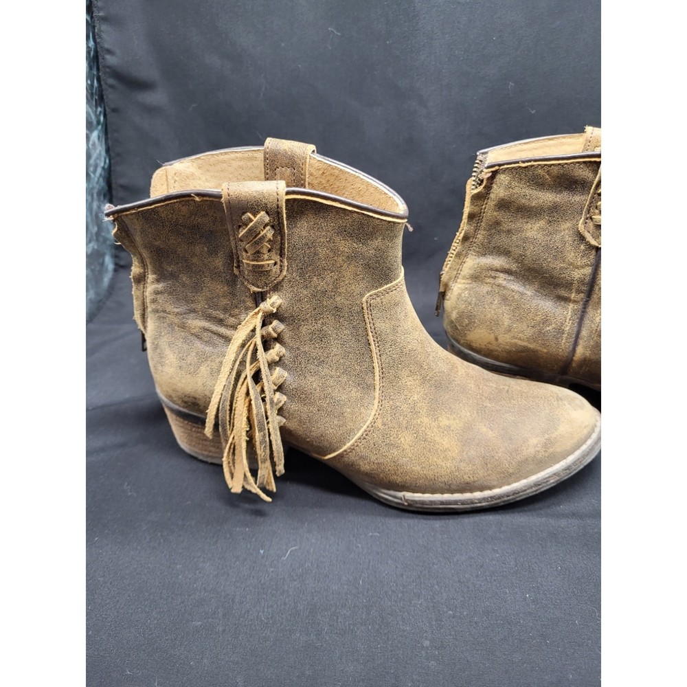 Very Volatile Los Angeles Leather Booties